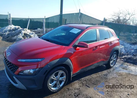 2022 Hyundai Kona Sel из США, поврежденный, VIN KM8K6CAB3NU879434